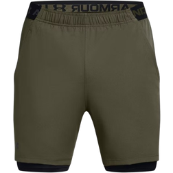 Under Armour Vanish Woven 2in1 Shorts Herrar - Oliv