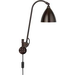 GUBI Bestlite BL6 Black Brass Wall light ∅ 16cm