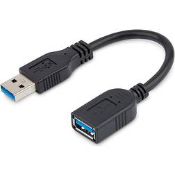StarTech 3.0 USB A - USB A M-F 0.2m
