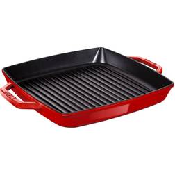 Staub Cast Iron Square Cherry Red 28 cm