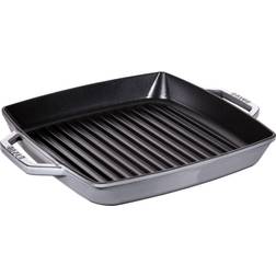Staub Cast Iron Square Graphite Grey 28 cm