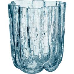 Kosta Boda Crackle Blue Vase