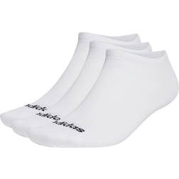 adidas Tynde Linear Low-Cut Sokker 3 Par - White/Black