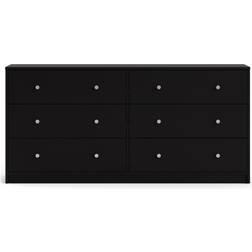 Tvilum May Black Chest of Drawer 143.1x68.3cm