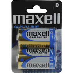 Maxell LR20 D Cell Blister 2-pack