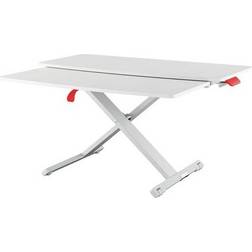 Leitz Cozy Ergo Skrivebordsstativ med glidende bakke