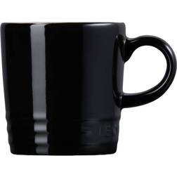 Le Creuset Stoneware Black Espressokopp 10cl