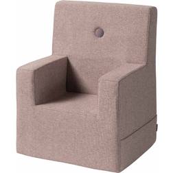 by KlipKlap KK Kids Chair XL Soft Rose w. Rose