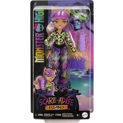 Mattel Scare-adise Island Clawdeen Doll