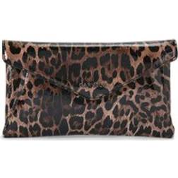 Carvela Mid Synthetic Clutch Bag - Brown