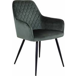 House Nordic Harbo Velvet Green Kitchen Chair 87cm 2pcs