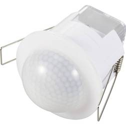 Sygonix SY-6733034 Takrörelsedetektor Tak Infälld 360 Relä Vit IP54