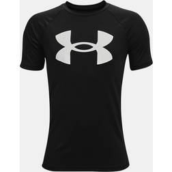 Under Armour Boy's Tech Big Logo T-shirt - Black/White (1363283)