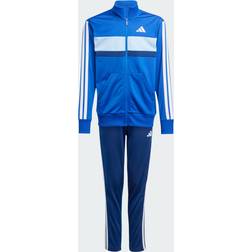 adidas Seasonal Essentials Tiberio 3-Stripes Tricot Träningsställ - Blå