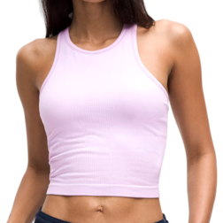 Lululemon Ebb to Street Crop Tanktop Racerback Leichter Halt - Violet