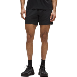Lululemon Mile Maker Run Crew Ripstop Linerless Short 6" - Black