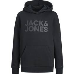 Jack & Jones Junior Hoodie Sort