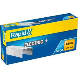 Rapid Strong Staples Galvanized 66/6 5000pcs Silver
