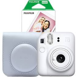 Fujifilm Instax Mini 12 White with Case and Photo Paper 20 Sheets