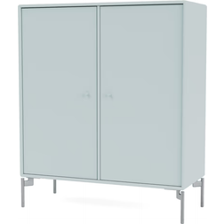 Montana Furniture Cover with Chrome Legs Flint Storage Cabinet 69.6x82.2cm