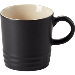 Le Creuset Stoneware Satin Black Espresso Cup 10cl