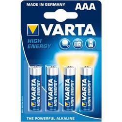 Varta High Energy AAA 4-pack
