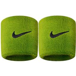 Nike Swoosh Wristband 2-pack - Green/Black