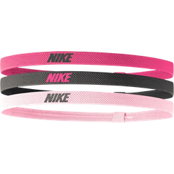 Nike Elastic 2.0 Headbands 3-pack - Spark/Gridiron/Pink Glaze