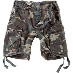 Surplus Airborne Vintage Shorts - Forest Landscape