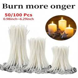 Shein 50 Pcs 100 Pcs Smokeless Candle Wicks