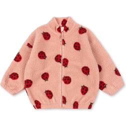 Konges Sløjd Jacka Jody Teddy Ladybug Pink - Röd
