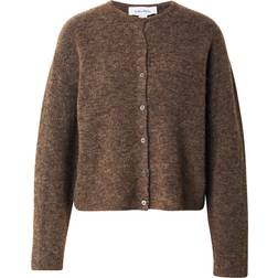 & Other Stories Mokkabrun Alpakauld Uld Cardigan Med Knapper Choko