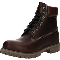 Timberland 6 Inch Premium Waterproof Leather Ankle Boots - Brown