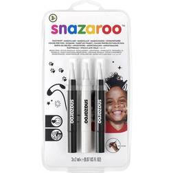 Snazaroo Ansiktsfärgset Brushpen Monochrome