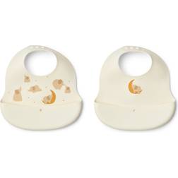 Liewood Ember Printed Haklapp 2 Delar Beige