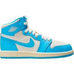 Nike Jordan 1 Retro High OG Preschool - Powder Blue/Dk