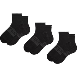 Lululemon Power Stride Ankle Socks 3er-Pack - Black