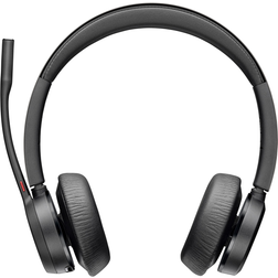 HP Voyager 4320 UC USB C Headset With Charging Stand Black