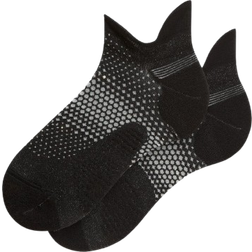 Lululemon MacroPillow Laufsocken Mit Knöchelschutz Mittlere Dämpfung - Black/Silver Drop
