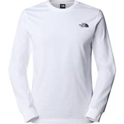 The North Face NSE Box Men's Long Sleeve T-shirt - White