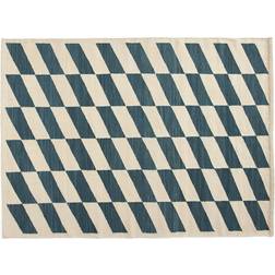 Hay Shift Kelim Matta 140x200 cm Blue Blå cm