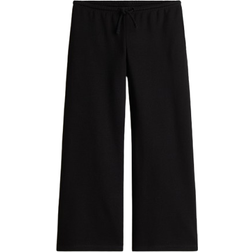 H&M Brushed Inside Joggers - Black (1298439054)