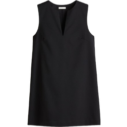H&M Dam Shiftklänning I Twill - Svart