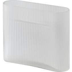 Muuto Ridge White Vase 16.5cm