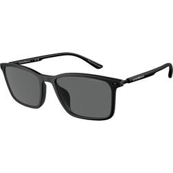 Emporio Armani Solbriller Til Mænd - Matte Black
