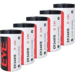 Eve ER34615 3.6V 19Ah Battery 5pcs