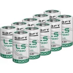 Saft LS17330 Compatible 10-pack White