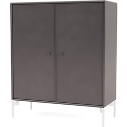 Montana COVER With White Legs Coffee Storage Cabinet 69.6x69.6cm