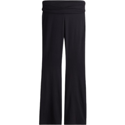 H&M Dame Yogabukser Mikrofiber - Sort