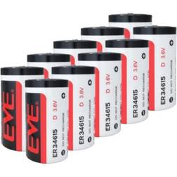 Eve ER34615 3.6V 19Ah Battery 10pcs
